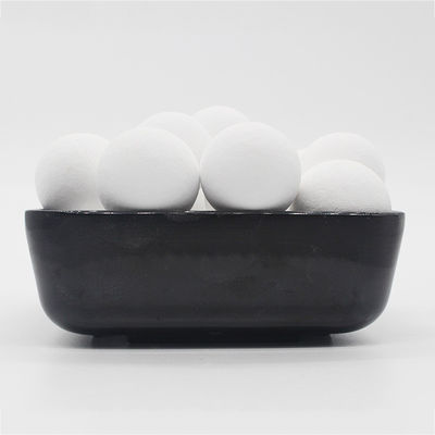 3.4 जी / सेमी 3 1/4 '' स्फेयर सिरेमिक बॉल्स 99% एलुमिना सपोर्ट मीडिया